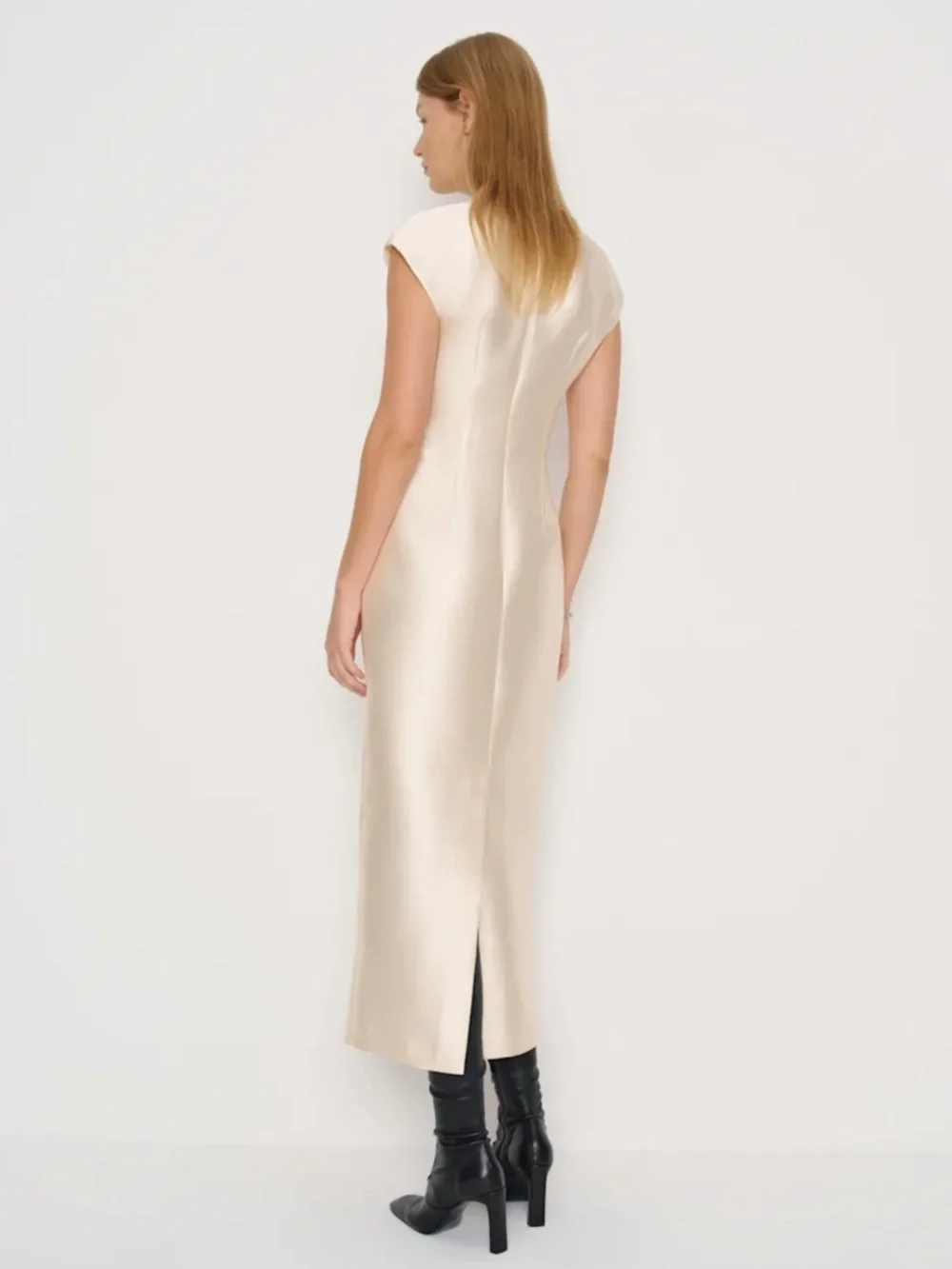 Reformation Belden Dress - Cream - Picture 3 of 4